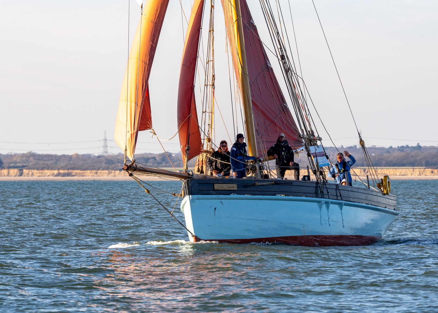RYA Day Skipper Course on a Gaffer