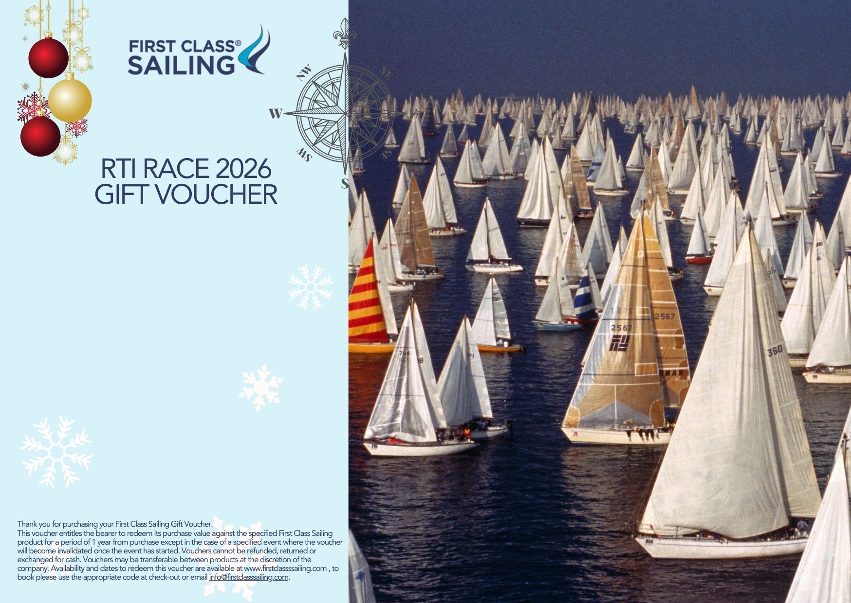 3: Round the Island Race 2026 Voucher